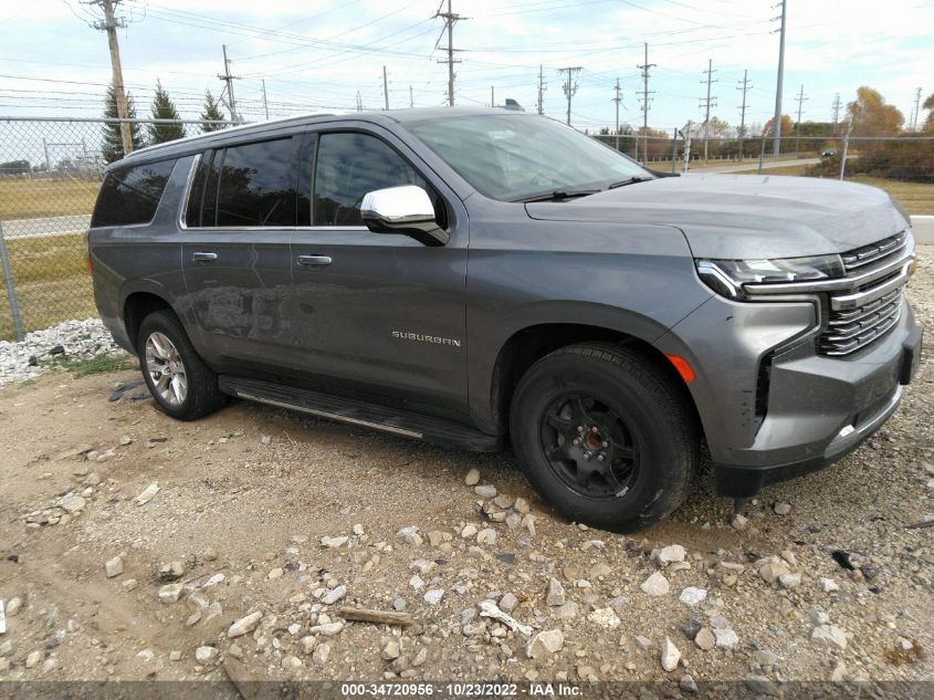 2021 CHEVROLET SUBURBAN PREMIER VIN: 1GNSCFKD7MR316040