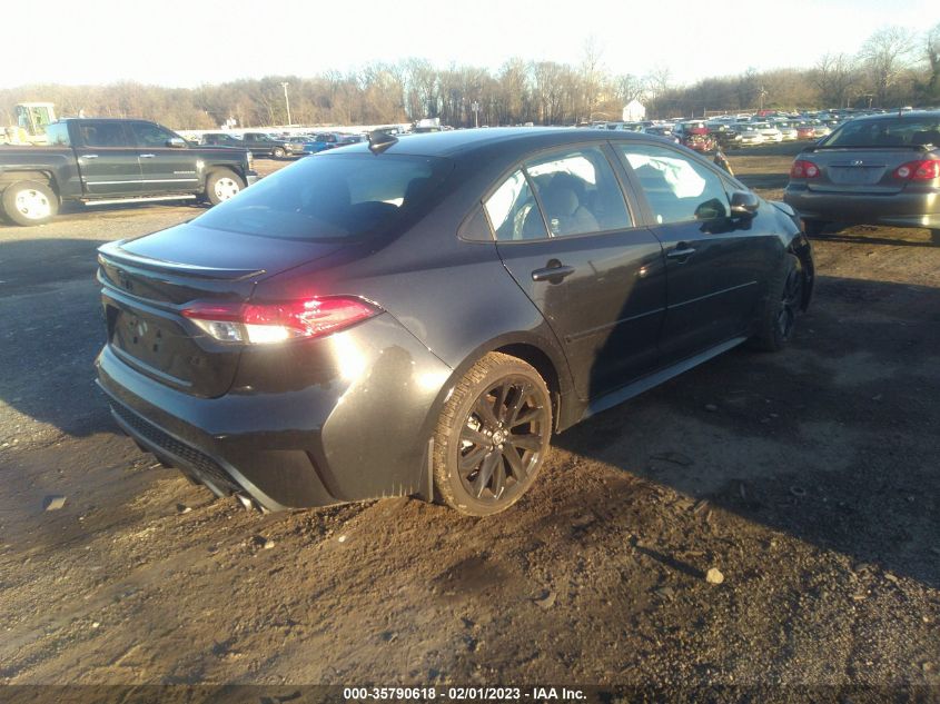 2022 TOYOTA COROLLA SE/SE NIGHTSHADE/APEX SE VIN: 5YFS4MCE1NP111701