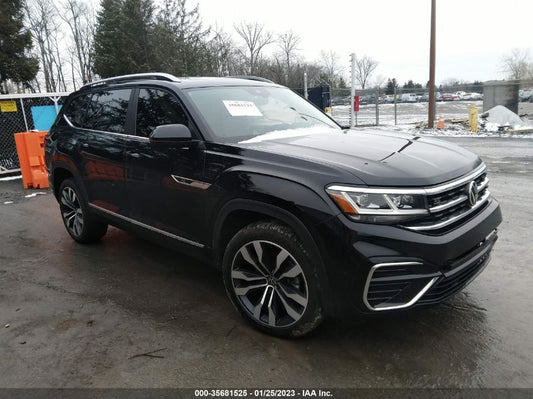 2021 VOLKSWAGEN ATLAS 3.6L V6 SEL R-LINE VIN: 1V2SR2CA8MC596489