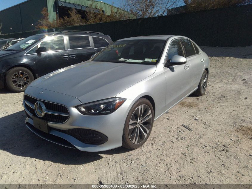 2022 MERCEDES-BENZ C-CLASS C 300 VIN: W1KAF4HB7NR032968