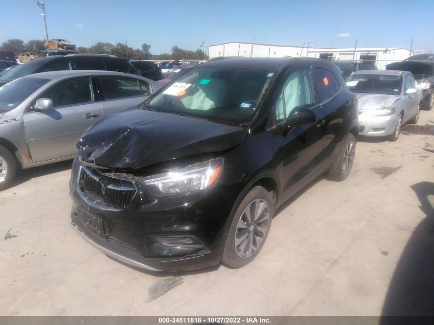 2021 BUICK ENCORE PREFERRED VIN: KL4CJASB7MB307040