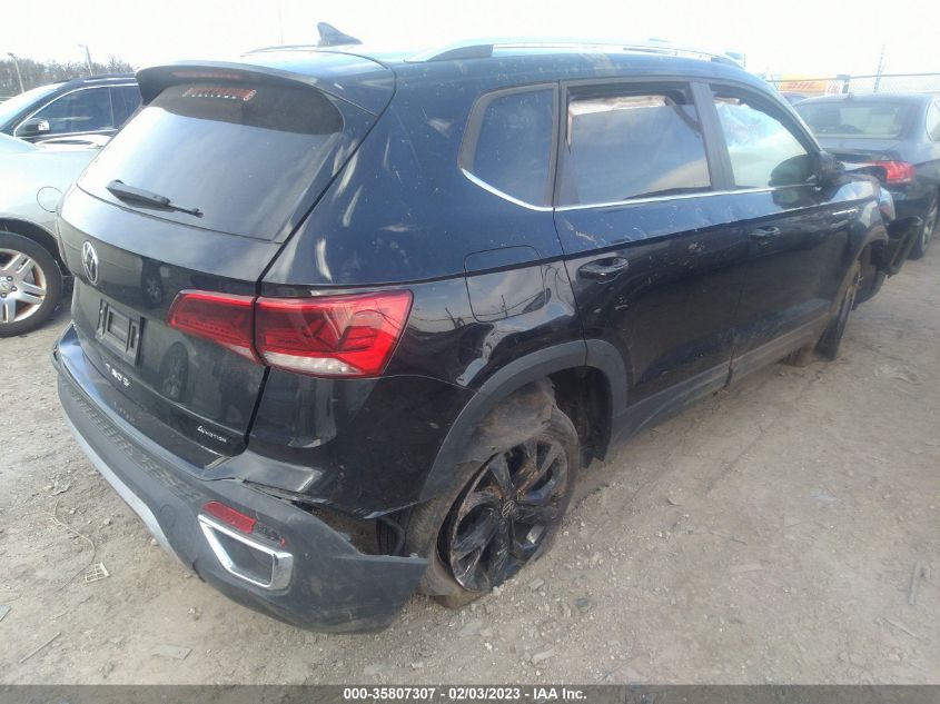 2022 VOLKSWAGEN TAOS SE VIN: 3VVLX7B20NM023073