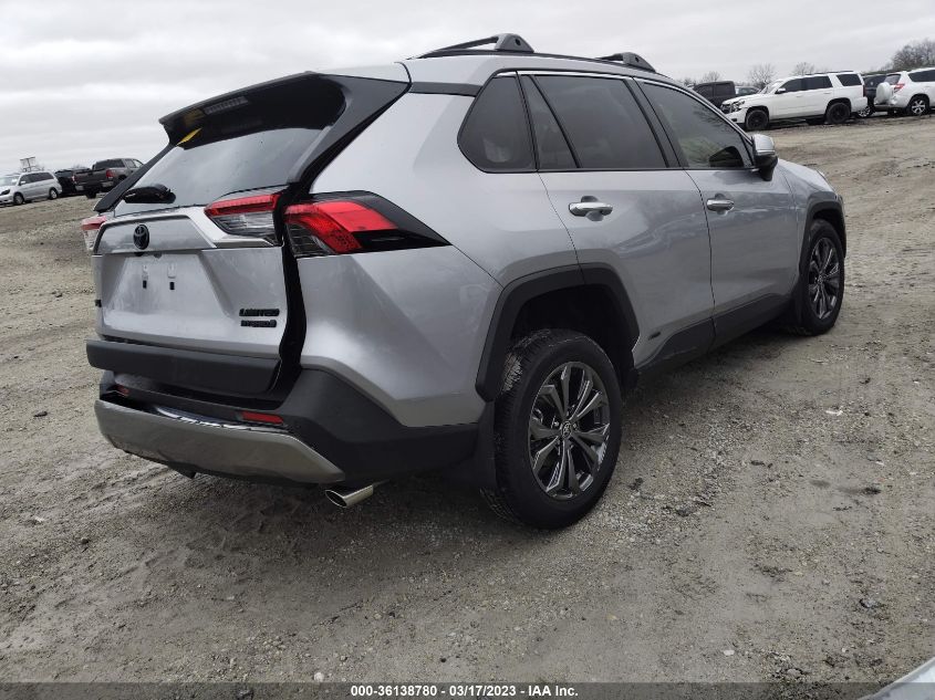 2023 TOYOTA RAV4 HYBRID LIMITED VIN: JTMD6RFV5PD538851