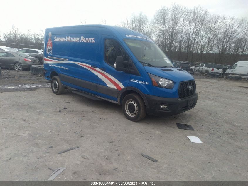 2022 FORD TRANSIT CARGO VAN VIN: 1FTBR1C8XNKA09497
