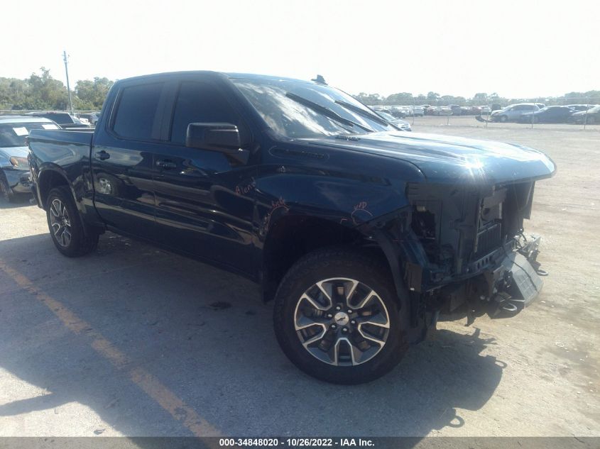 2021 CHEVROLET SILVERADO 1500 RST VIN: 3GCPWDET6MG234314