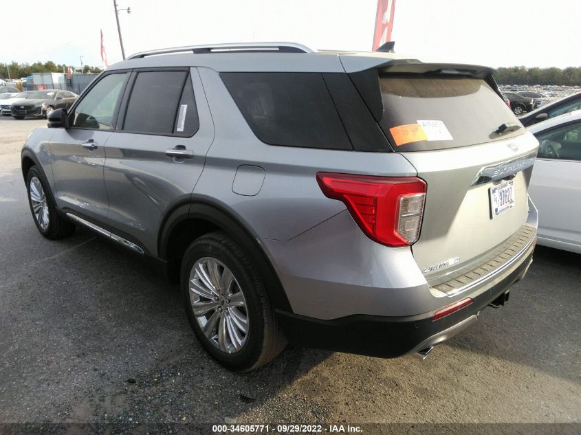 2022 FORD EXPLORER LIMITED VIN: 1FM5K8FW2NNA10951