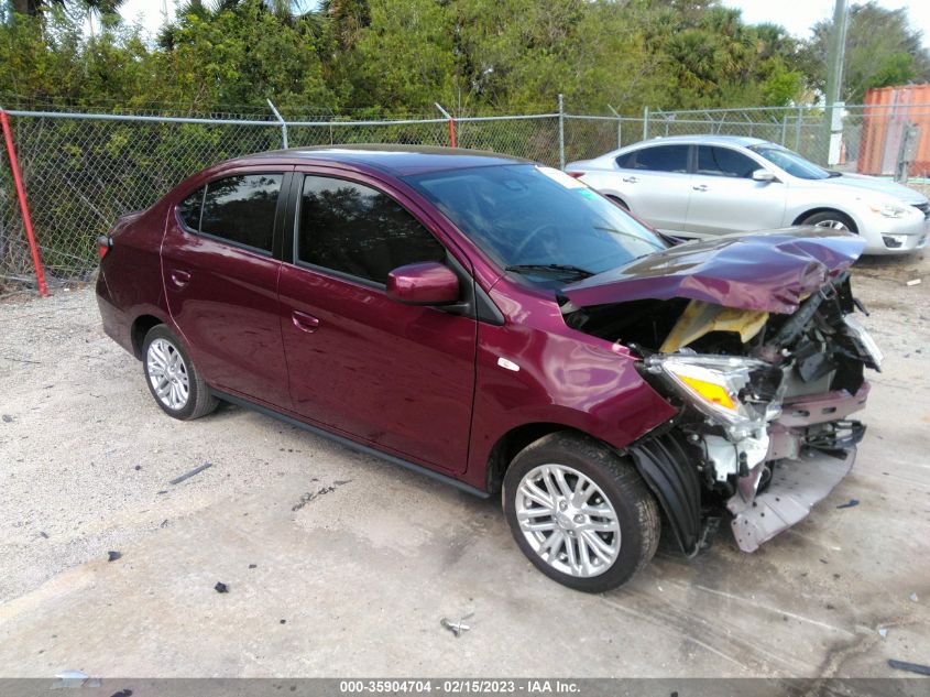 2022 MITSUBISHI MIRAGE G4 ES/LE/BLACK EDITION VIN: ML32FUFJ6NHF08910