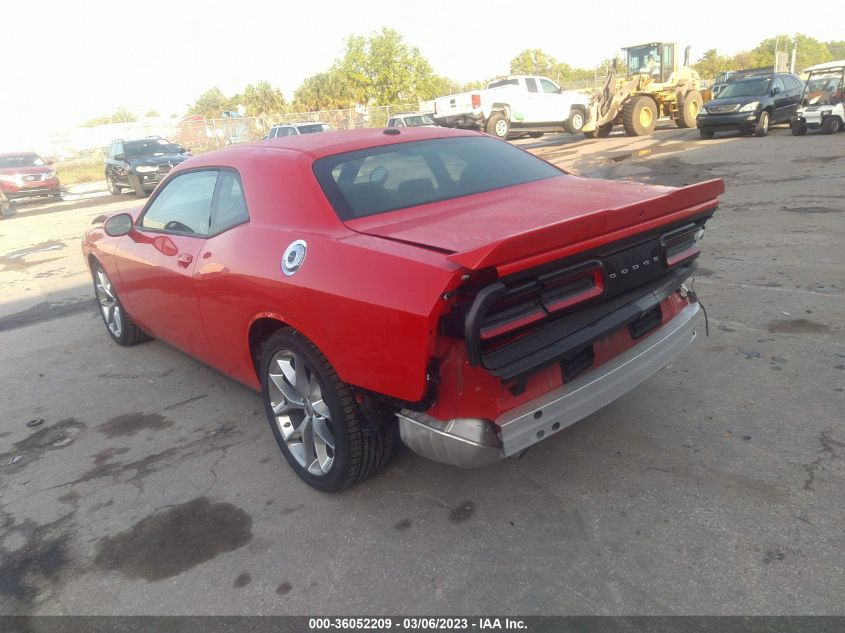 2022 DODGE CHALLENGER GT VIN: 2C3CDZJG2NH254401