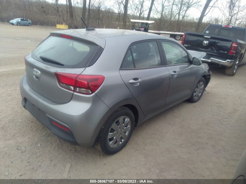 2022 KIA RIO 5-DOOR S VIN: 3KPA25AD6NE481996