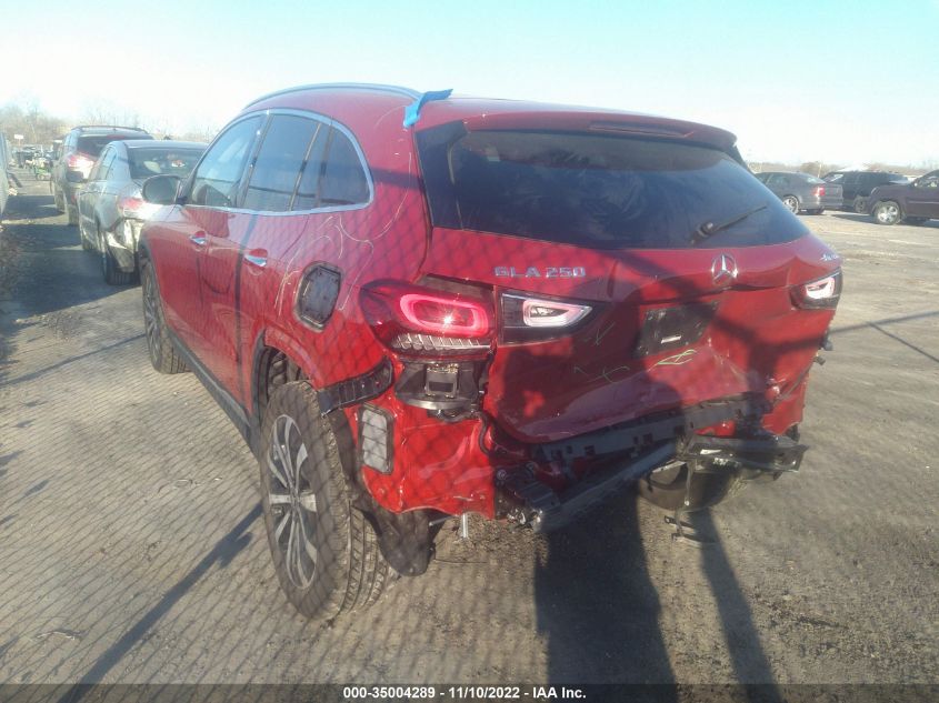 2022 MERCEDES-BENZ GLA GLA 250 VIN: W1N4N4HB8NJ378044