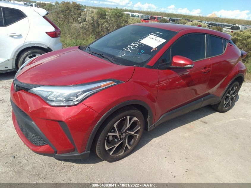 2021 TOYOTA C-HR VIN: NMTKHMBX8MR119757