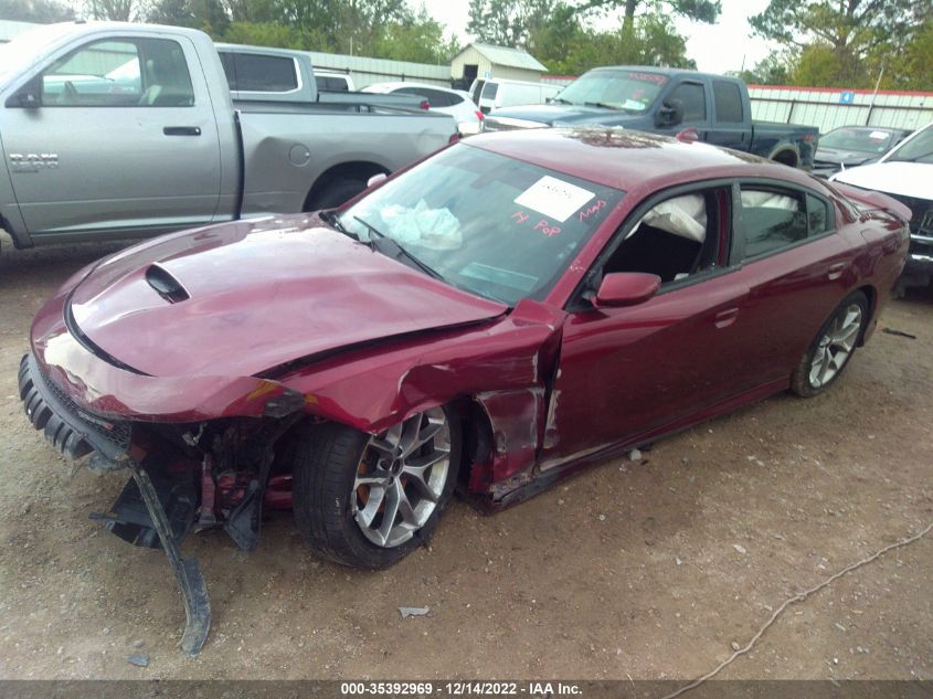 2021 DODGE CHARGER GT VIN: 2C3CDXHG8MH619737