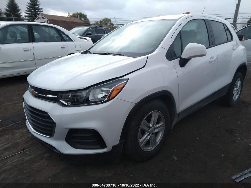 2021 CHEVROLET TRAX LS VIN: KL7CJKSB9MB324298