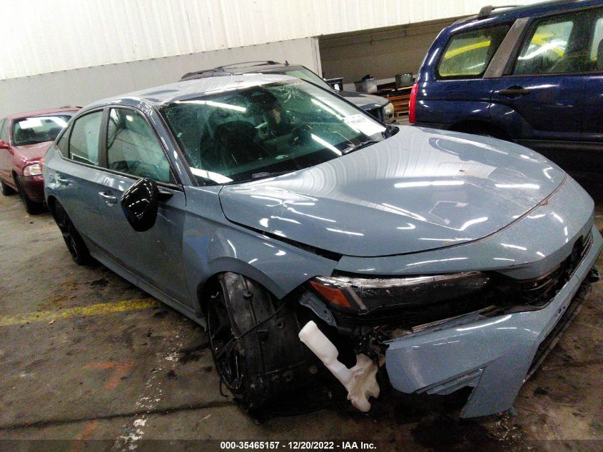 2022 HONDA CIVIC SEDAN SPORT VIN: 2HGFE2F58NH536967
