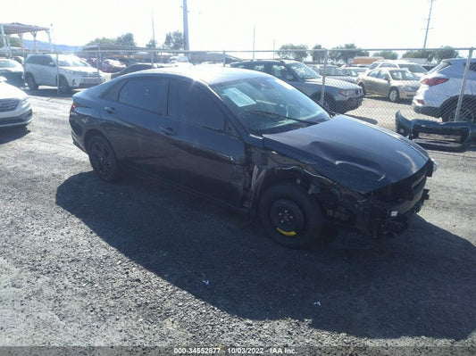 2021 HYUNDAI ELANTRA SEL VIN: 5NPLS4AG7MH015758