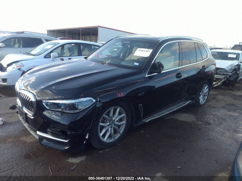 2022 BMW X5 XDRIVE45E VIN: 5UXTA6C04N9K81620
