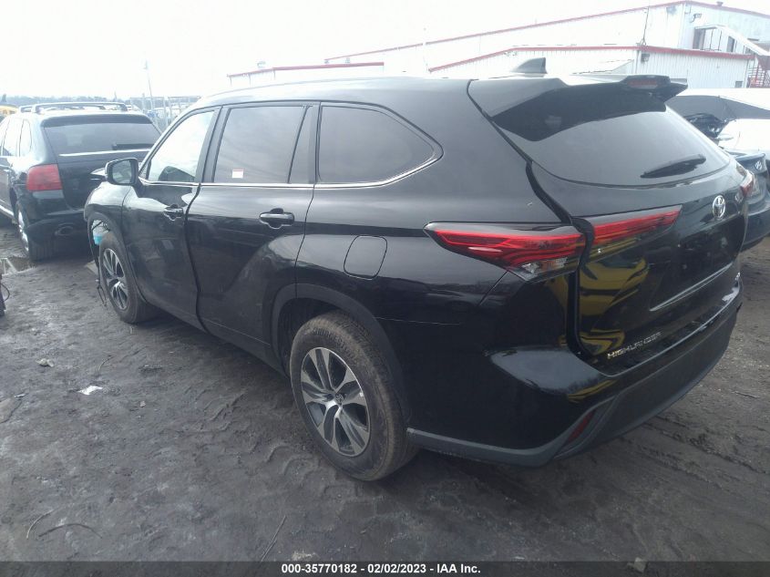 2023 TOYOTA HIGHLANDER L/LE/XLE/XSE/LIMITED VIN: 5TDKDRAH1PS500732