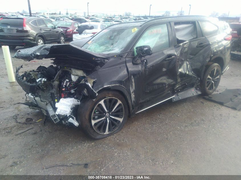 2022 TOYOTA HIGHLANDER XSE VIN: 5TDLZRBH8NS207217
