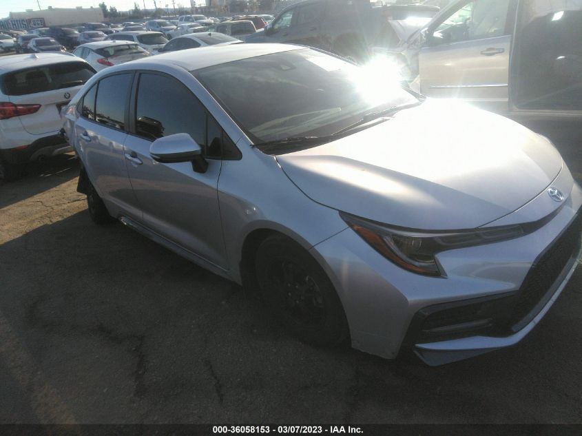 2022 TOYOTA COROLLA SE/SE NIGHTSHADE/APEX SE VIN: JTDS4MCE5N3512340