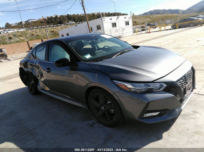 2022 NISSAN SENTRA SR VIN: 3N1AB8DVXNY246931