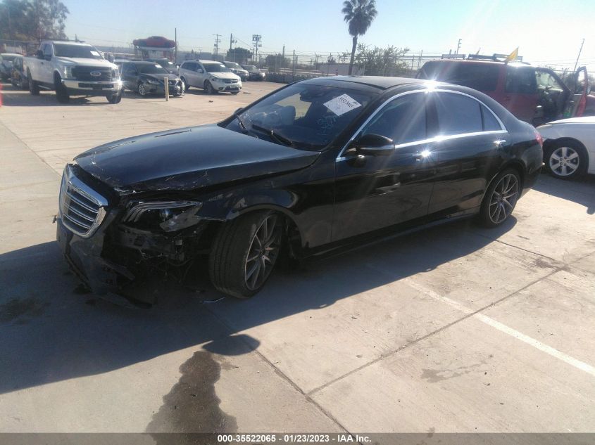 2020 MERCEDES-BENZ S-CLASS S 450 VIN: WDDUG6GB3LA522293