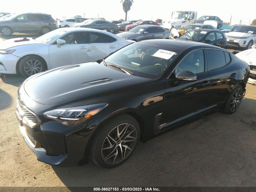 2022 KIA STINGER GT-LINE VIN: KNAE35LD2N6104189