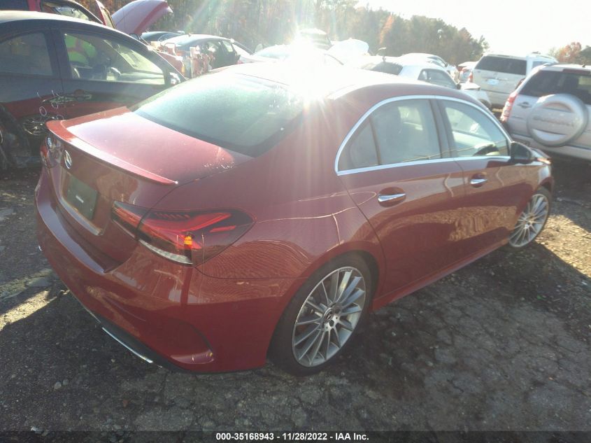 2022 MERCEDES-BENZ A-CLASS A 220 VIN: W1K3G4EB4NJ358865