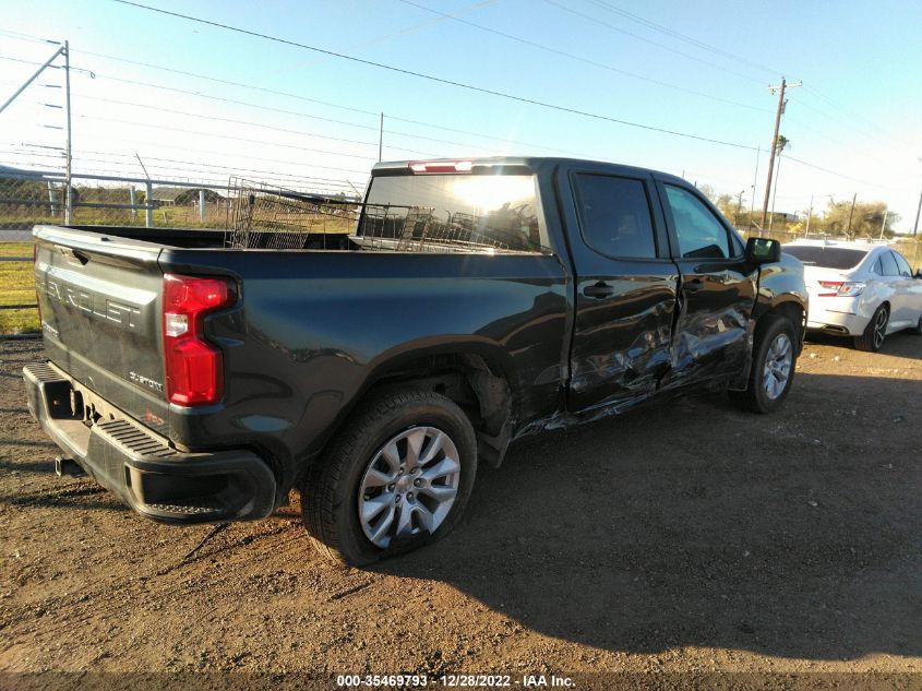 2021 CHEVROLET SILVERADO 1500 CUSTOM VIN: 1GCPWBEK5MZ374429