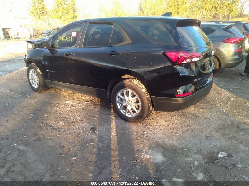 2022 CHEVROLET EQUINOX LS VIN: 2GNAXSEV1N6148454