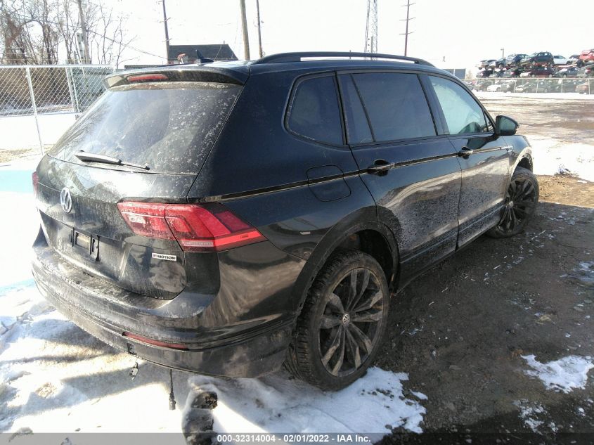 2021 VOLKSWAGEN TIGUAN SE/SE R-LINE BLACK/SEL VIN: 3VV2B7AX5MM087177