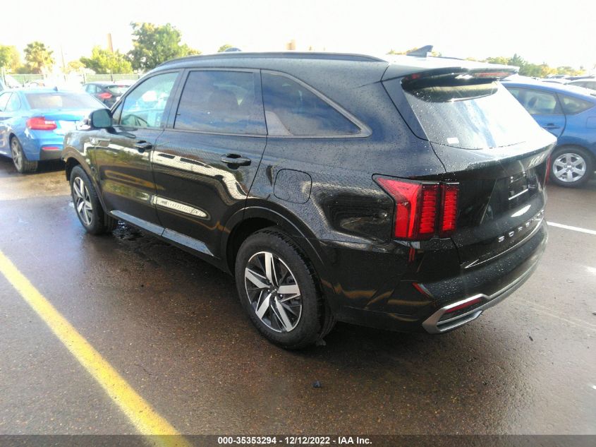 2022 KIA SORENTO S VIN: 5XYRL4LC4NG108747