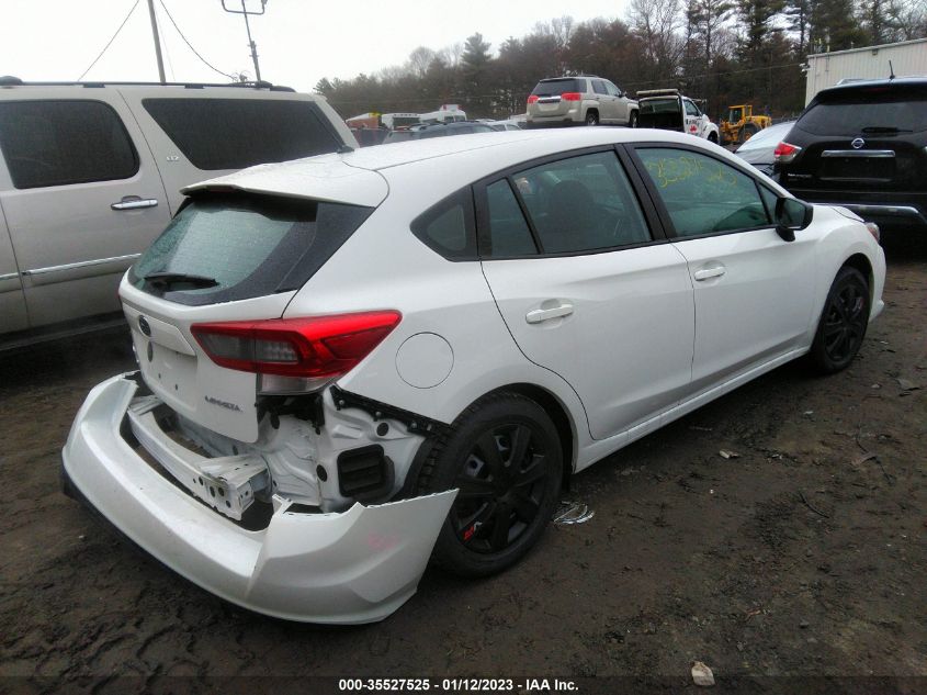 2022 SUBARU IMPREZA VIN: 4S3GTAB67N3726313