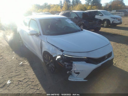 2022 HONDA CIVIC HATCHBACK EX-L VIN: 19XFL1H71NE000421