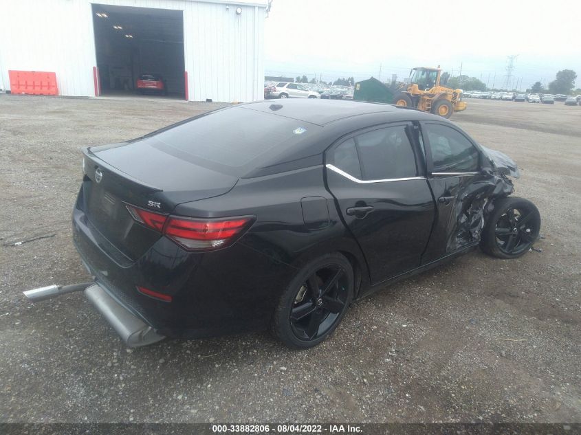 2021 NISSAN SENTRA SR VIN: 3N1AB8DV2MY308059
