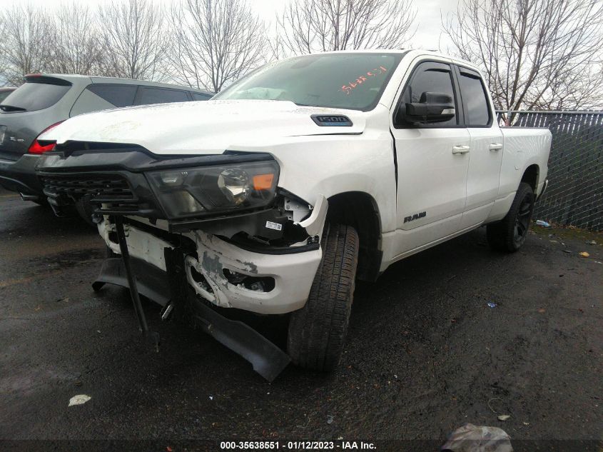 2022 RAM 1500 BIG HORN VIN: 1C6RRFBG4NN343468