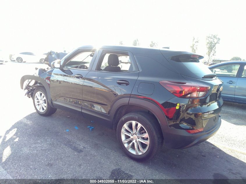 2021 CHEVROLET TRAILBLAZER LS VIN: KL79MNSL8MB177547