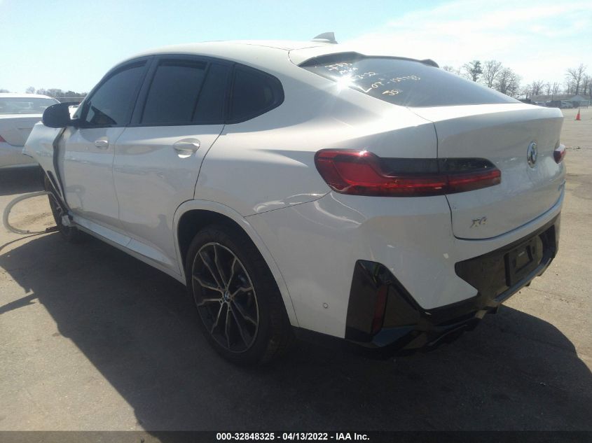 2022 BMW X4 M40I VIN: 5UX43DT03N9K12243