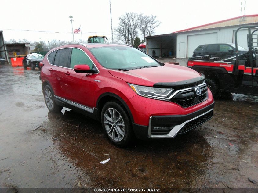 2022 HONDA CR-V HYBRID TOURING VIN: 5J6RT6H92NL046000