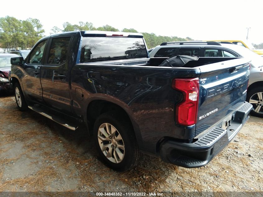 2020 CHEVROLET SILVERADO 1500 CUSTOM VIN: 1GCPWBEHXLZ329487