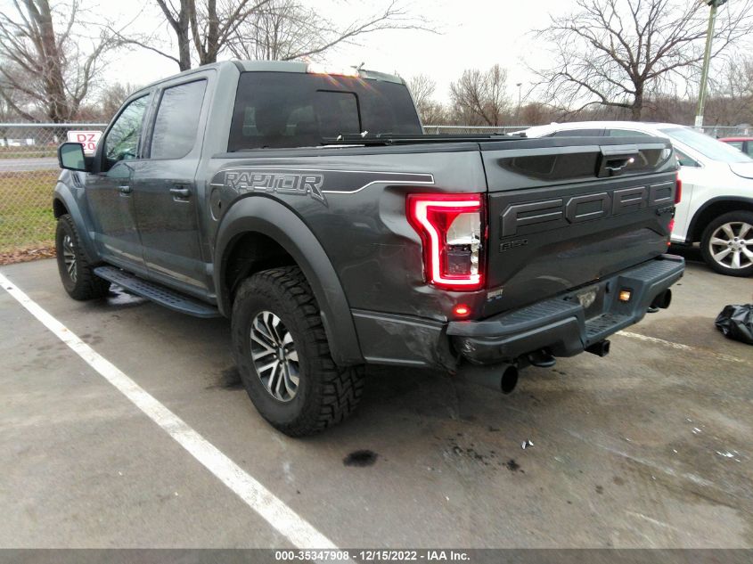 2020 FORD F-150 RAPTOR VIN: 1FTFW1RG4LFA44339