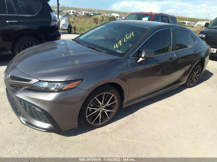 2021 TOYOTA CAMRY SE VIN: 4T1G11AK2MU472664