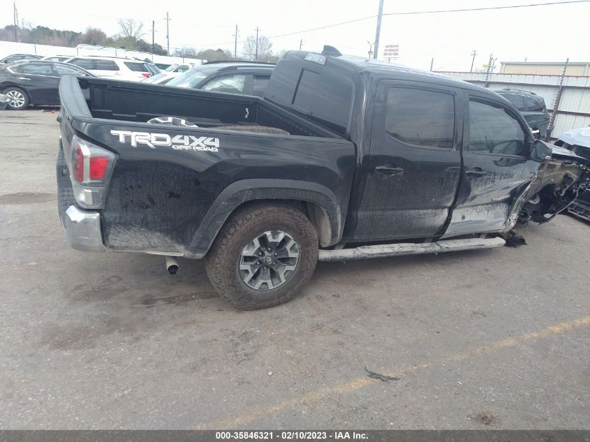 2022 TOYOTA TACOMA 4WD SR/SR5/TRD SPORT VIN: 3TMCZ5AN2NM519954