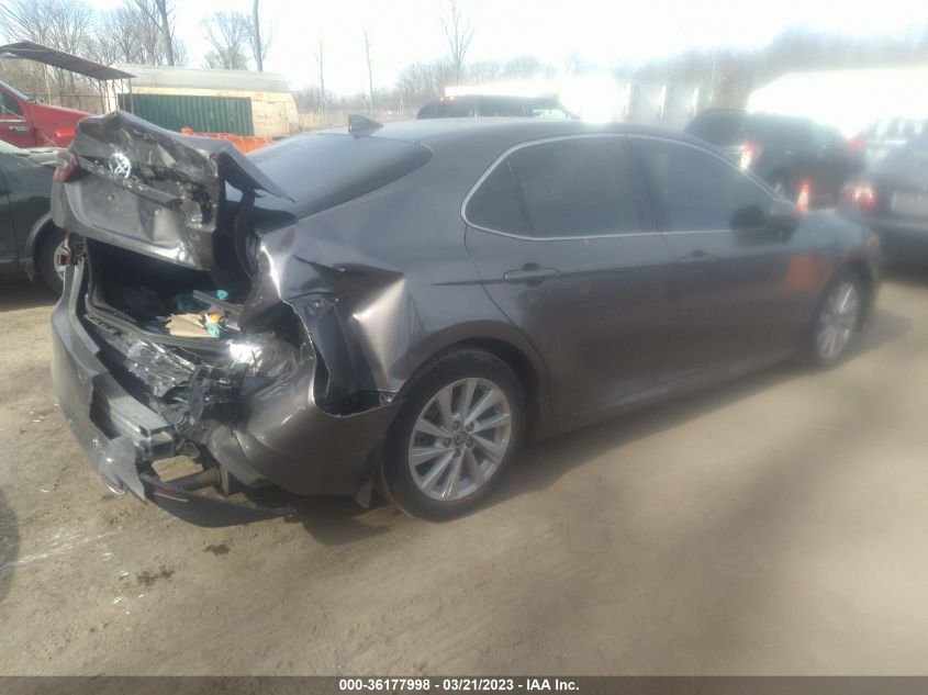 2022 TOYOTA CAMRY LE VIN: 4T1C11AK0NU704971