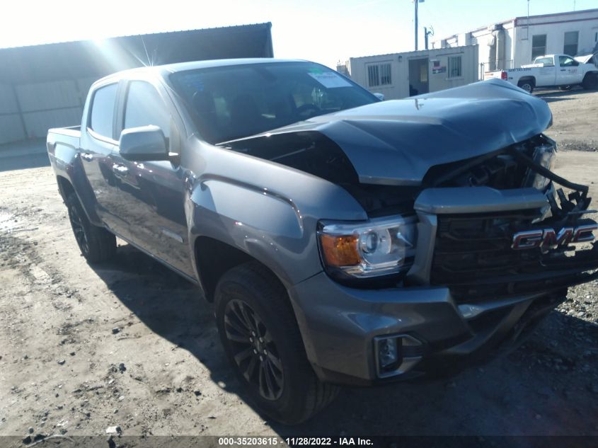 2022 GMC CANYON 2WD ELEVATION VIN: 1GTG5CEN7N1270219