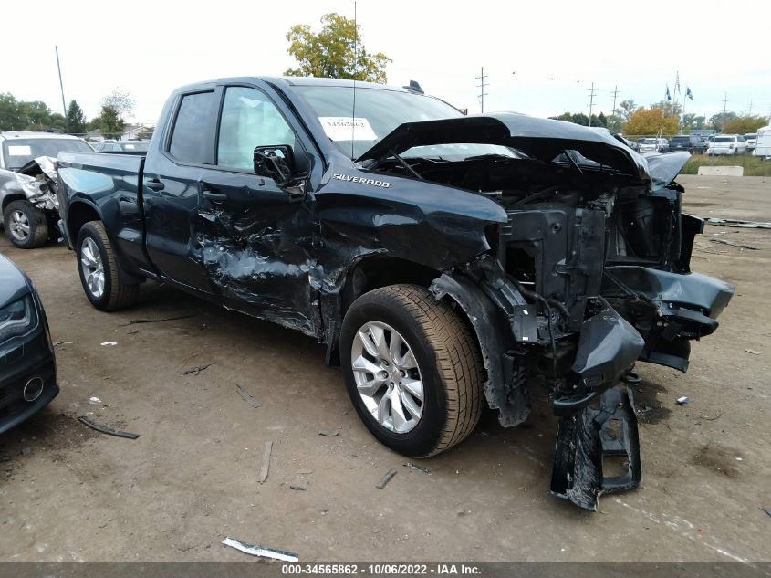 2021 CHEVROLET SILVERADO 1500 CUSTOM VIN: 1GCRYBEK5MZ104331