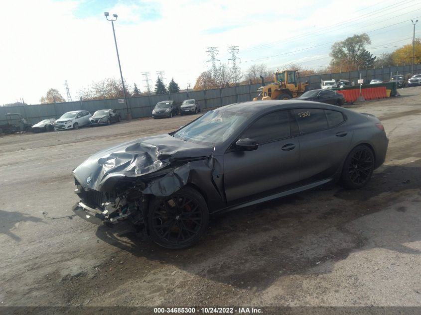 2021 BMW M8 VIN: WBSGV0C04MCF98170