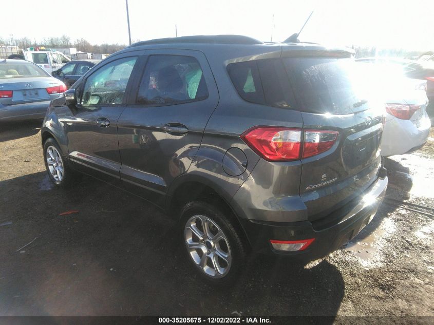 2020 FORD ECOSPORT SE VIN: MAJ6S3GL5LC317769