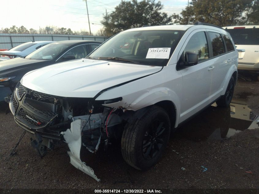 2020 DODGE JOURNEY SE VALUE VIN: 3C4PDCAB4LT261417