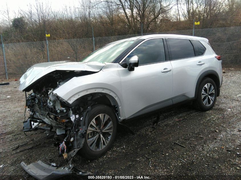 2021 NISSAN ROGUE SV VIN: 5N1AT3BB9MC795366