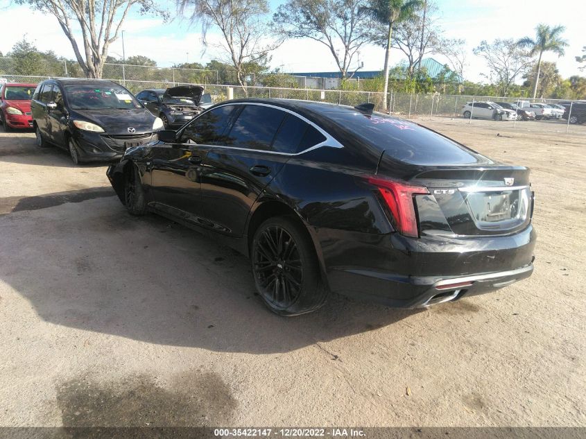 2021 CADILLAC CT5 LUXURY VIN: 1G6DM5RK5M0106993